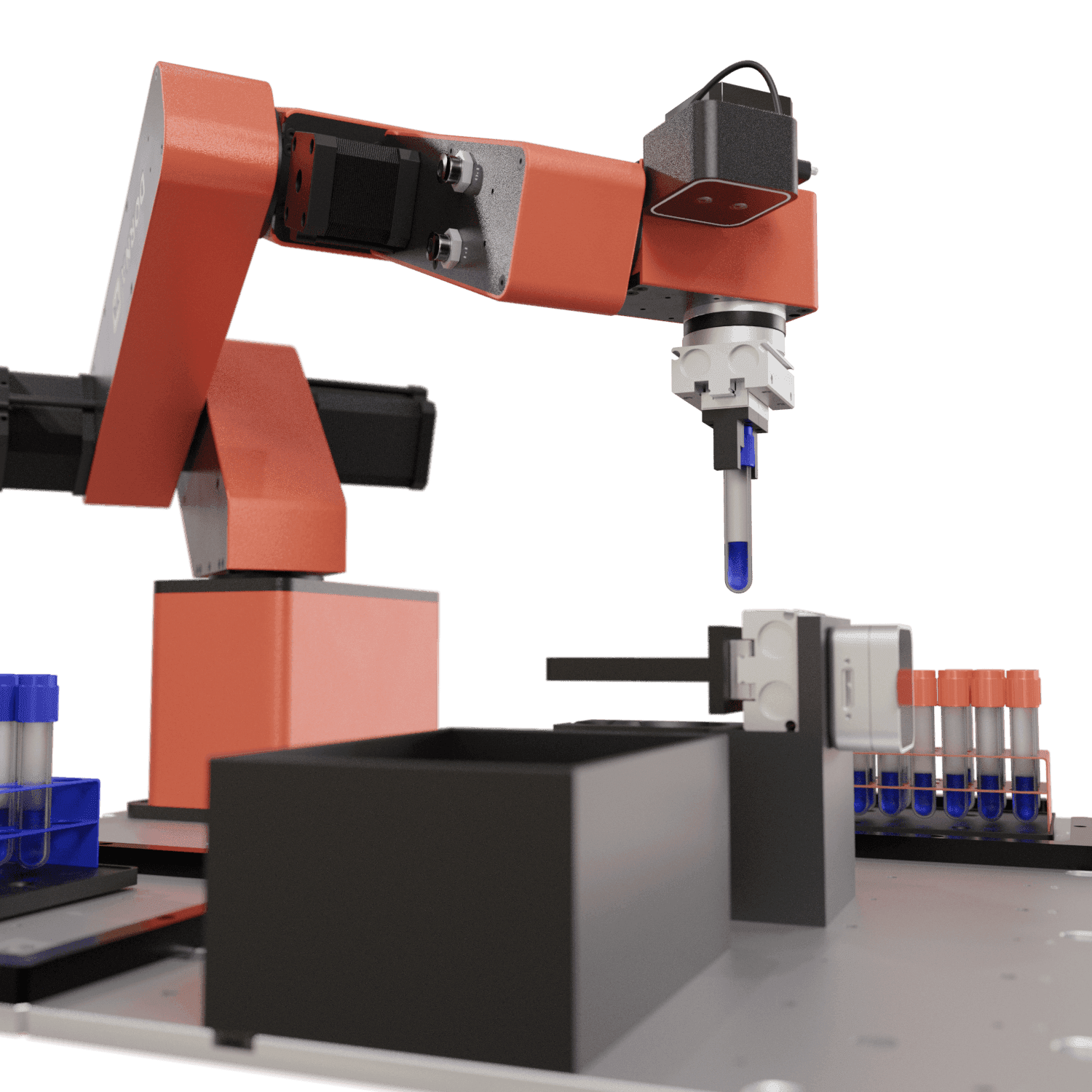 Dorna TA robot with capping station and tubes