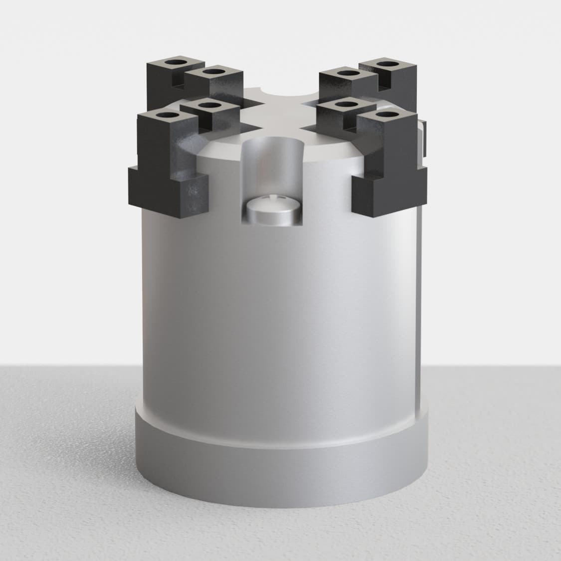 Robot handling plate lid