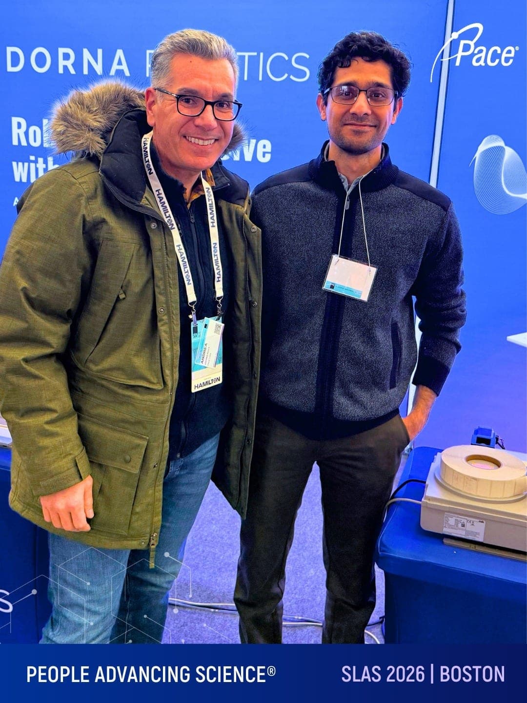 Hossein Yazdi and Andrea F. Gullà at SLAS 2026