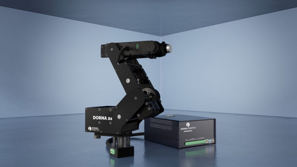 Dorna 2S Robotic Arm along with its controller.